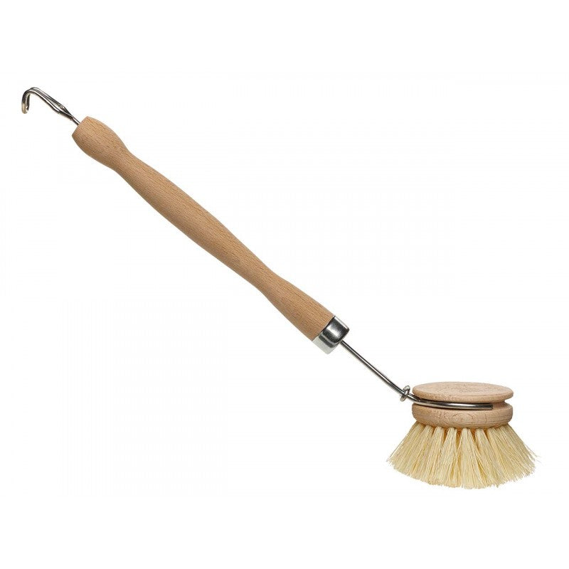 Spazzola per piatti con manico