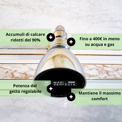 Soffione risparmio idrico